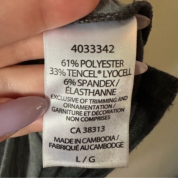 Cloudveil Grey T-Shirt (Size Large) - Picture 4 of 4